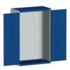 CUBIO SMLF-10516 CUPBOARD HOUSING WITH PERFO DOOR-LIGHT GREY/BLUE thumbnail-0