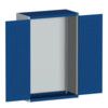 CUBIO SMLF-10516 CUPBOARD HOUSING WITH LOUVRE DOOR-LIGHT GREY/BLUE thumbnail-0