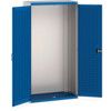 CUBIO SMLF-10520 CUPBOARD HOUSING WITH LOUVRE DOOR-LIGHT GREY/BLUE thumbnail-0