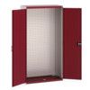 Cubio Storage Cabinet, 2 Doors, Red, 2000 x 1050 x 525mm thumbnail-0