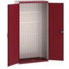 Cubio Storage Cabinet, 2 Doors, Red, 2000 x 1050 x 525mm thumbnail-0