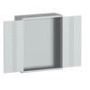 CUBIO SMLF-13516 CUPBOARD HOUSING WITH PERFO DOOR-LIGHT GREY thumbnail-0