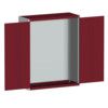 CUBIO SMLF-13516 CUPBOARD HOUSING WITH PERFO DOOR-LIGHT GREY/RED thumbnail-0