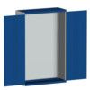 CUBIO SMLF-13520 CUPBOARD HOUSING WITH PERFO DOOR-LIGHT GREY/BLUE thumbnail-0