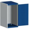 CUBIO SMLF-5610 CUPBOARD HOUSING WITH PERFO DOOR-LIGHT GREY/BLUE thumbnail-0