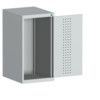 CUBIO SMLF-5610 CUPBOARD HOUSING WITH PERFO DOOR-LIGHT GREY thumbnail-0