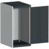 CUBIO SMLF-5610 CUPBOARD HOUSING WITH PERFO DOOR-LIGHT/ANTH GREY thumbnail-0