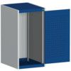 CUBIO SMLF-5610 CUPBOARD HOUSING WITH LOUVRE DOOR-LIGHT GREY/BLUE thumbnail-0