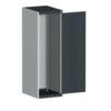 CUBIO SMLF-5616 CUPBOARD HOUSING WITH PERFO DOOR-LIGHT/ANTH GREY thumbnail-0