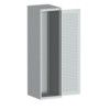 CUBIO SMLF-5620 CUPBOARD HOUSING WITH LOUVRE DOOR-LIGHT GREY thumbnail-0