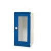 CUBIO SMLF-5610 CUPBOARD HOUSING WITH WINDOW DOOR-LIGHT GREY/BLUE thumbnail-0