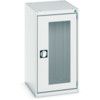 CUBIO SMLF-5610 CUPBOARD HOUSING WITH WINDOW DOOR-LIGHT GREY thumbnail-0