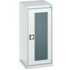 CUBIO SMLF-5612 CUPBOARD HOUSING WITH WINDOW DOOR-LIGHT GREY thumbnail-0