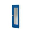 CUBIO SMLF-5616 CUPBOARD HOUSING WITH WINDOW DOOR-LIGHT GREY/BLUE thumbnail-0