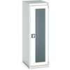 CUBIO SMLF-5616 CUPBOARD HOUSING WITH WINDOW DOOR-LIGHT GREY thumbnail-0