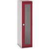 CUBIO SMLF-5620 CUPBOARD HOUSING WITH WINDOW DOOR-LIGHT GREY/RED thumbnail-0