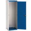 CUBIO SMLF-6620 CUPBOARD HOUSING WITH LOUVRE DOOR-LIGHT GREY/BLUE thumbnail-0