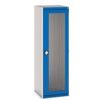 Cubio Storage Cabinet, Single Clearview Door, Blue, 2000 x 650 x 650mm thumbnail-0