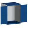 CUBIO SMLF-8610 CUPBOARD HOUSING WITH PERFO DOOR-LIGHT GREY/BLUE thumbnail-0