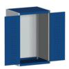 CUBIO SMLF-8612 CUPBOARD HOUSING WITH PERFO DOOR-LIGHT GREY/BLUE thumbnail-0