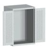 CUBIO SMLF-8612 CUPBOARD HOUSING WITH PERFO DOOR-LIGHT GREY thumbnail-0