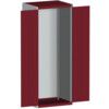 CUBIO SMLF-8620 CUPBOARD HOUSING WITH PERFO DOOR-LIGHT GREY/RED thumbnail-0