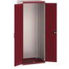 CUBIO SMLF-8620 CUPBOARD HOUSING WITH LOUVRE DOOR-LIGHT GREY/RED thumbnail-0