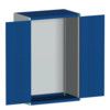 CUBIO SMLF-10616 CUPBOARD HOUSING WITH PERFO DOOR-LIGHT GREY/BLUE thumbnail-0