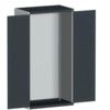 CUBIO SMLF-10620 CUPBOARD HOUSING WITH LOUVRE DOOR-LIGHT/ANTH GREY thumbnail-0