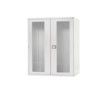 CUBIO SMLF-10612 CUPBOARD HOUSING WITH WINDOW DOOR-LIGHT GREY thumbnail-0