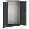 Cubio Storage Cabinet, 2 Doors, Anthracite Grey, 2000 x 1050 x 650mm thumbnail-0