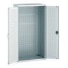 Cubio Storage Cabinet, 2 Doors, Light Grey, 2000 x 1050 x 650mm thumbnail-0