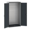 Cubio Storage Cabinet, 2 Doors, Anthracite Grey, 2000 x 1050 x 650mm thumbnail-0