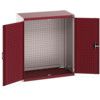 Cubio Storage Cabinet, 2 Doors, Red, 1200 x 1050 x 650mm thumbnail-0