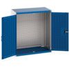 Cubio Storage Cabinet, 2 Doors, Blue, 1200 x 1050 x 650mm thumbnail-0