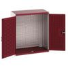 Cubio Storage Cabinet, 2 Doors, Red, 1200 x 1050 x 650mm thumbnail-0