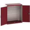 Cubio Storage Cabinet, 2 Doors, Red, 1200 x 1050 x 650mm thumbnail-0