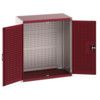 Cubio Storage Cabinet, 2 Doors, Red, 1200 x 1050 x 650mm thumbnail-0