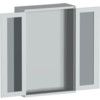 CUBIO SMLF-10610 CUPBOARD HOUSING WITH WINDOW DOOR-LIGHT GREY thumbnail-0