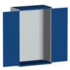 CUBIO SMLF-13620 CUPBOARD HOUSING WITH LOUVRE DOOR-LIGHT GREY/BLUE thumbnail-0