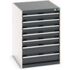 CUBIO SL-679-7.3 DRAWER CABINET-LIGHT/ANTH GREY thumbnail-0