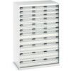 Cubio Drawer Cabinet, 11 Drawers, Light Grey, 1600 x 1050 x 750mm thumbnail-0