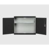 Verso Wall Cabinet, 2 Doors,Anthracite Grey/Grey, 700 x 1050 x 325mm thumbnail-0