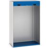 CUBIO SMLF-13620 CUPBOARD HOUSING W/ SHUTTER DOOR-LIGHT GREY/BLUE thumbnail-0