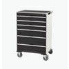 CUBIO SLR-86 MOBILE DRAWER CABINET W/ TOP TRAY, MAT thumbnail-0