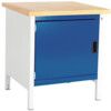 CUBIO STORAGE BENCH 778-1.2 WITH MPX WORKTOP-LIGHT GREY/BLUE thumbnail-0