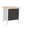 CUBIO STORAGE BENCH 778-1.2 WITH MPX WORKTOP-LIGHT/ANTH GREY thumbnail-0