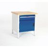 CUBIO STORAGE BENCH 778-3.3 WITH LINO WORKTOP-LIGHT GREY/BLUE thumbnail-0