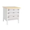 CUBIO STORAGE BENCH 778-3.4 WITH LINO WORKTOP-LIGHT GREY thumbnail-0