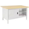 CUBIO STORAGE BENCH 1578-3.1 WITH LINO WORKTOP-LIGHT GREY thumbnail-0